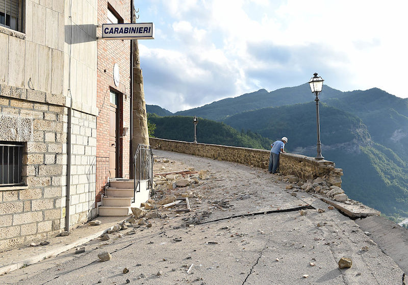 así quedaron las zonas afectadas de Italia tras el terremoto de 6.2 grados