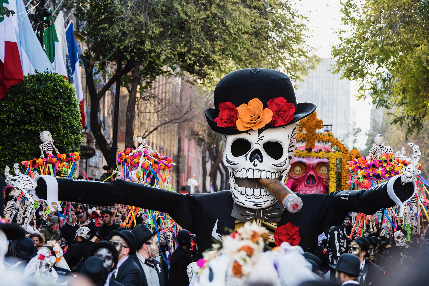México Hizo Un Desfile En Conmemoración Del Día De Los Muertos 