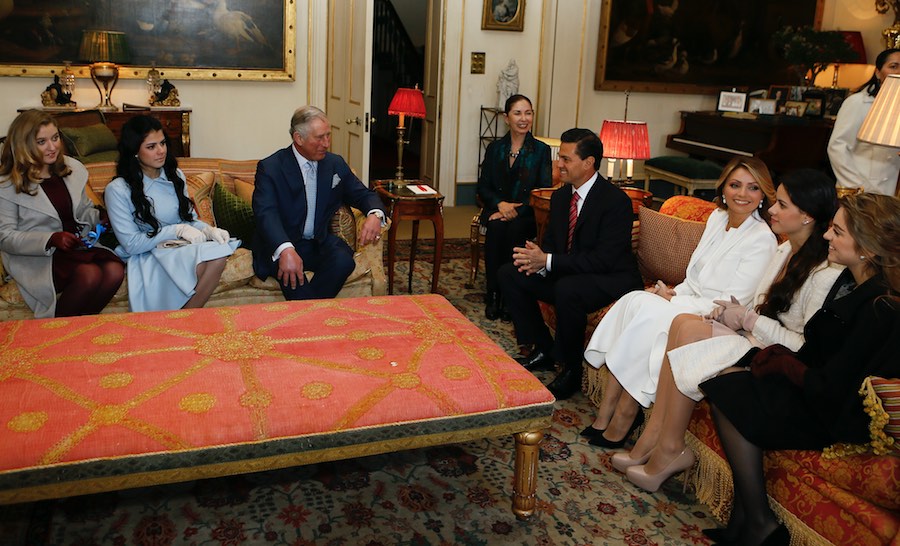Angélica Rivera y Enrique Peña Nieto - Familia - Príncipe Carlos.