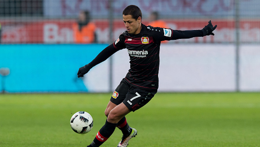 ¡Se terminó la sequía! Chicharito le anotó al Borussia Monchengladbach - Sopitas.com