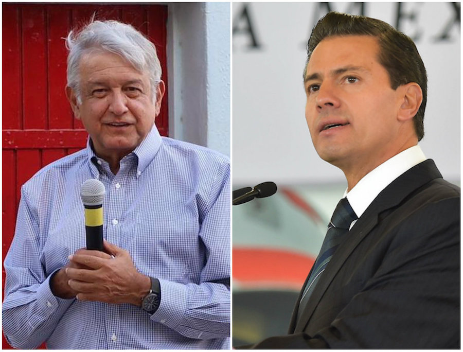 Elección Edomex: AMLO y Peña Nieto se ven las caras de nuevo - Sopitas.com