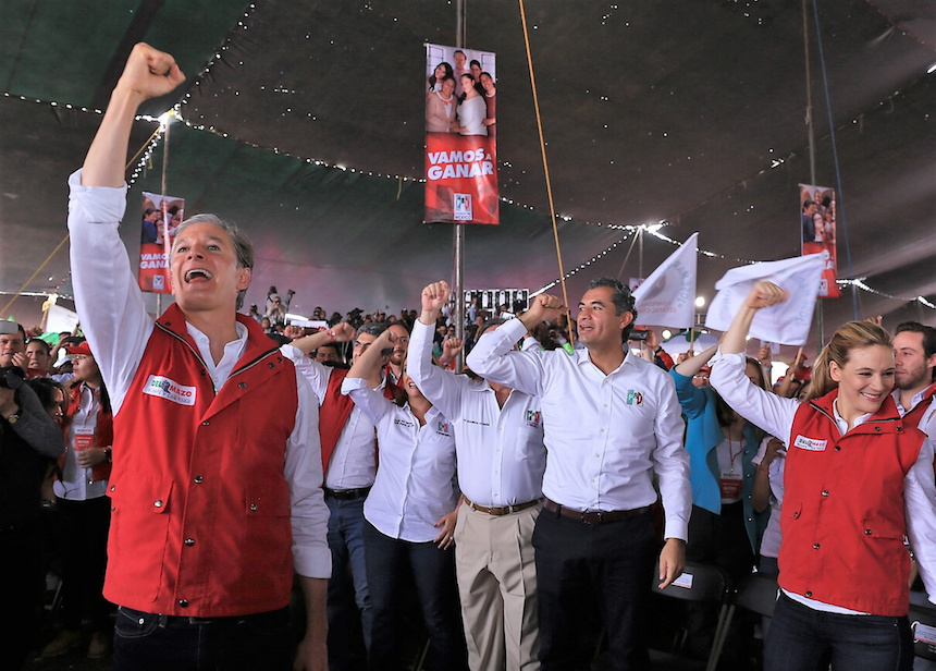 Este fue el camino de Alfredo del Mazo durante la campaña