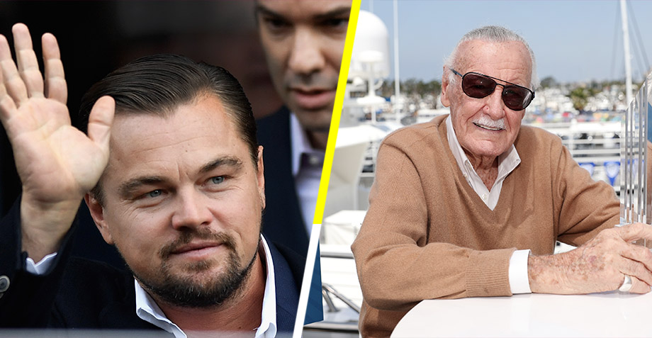 Leonardo DiCaprio es fan de Stan Lee