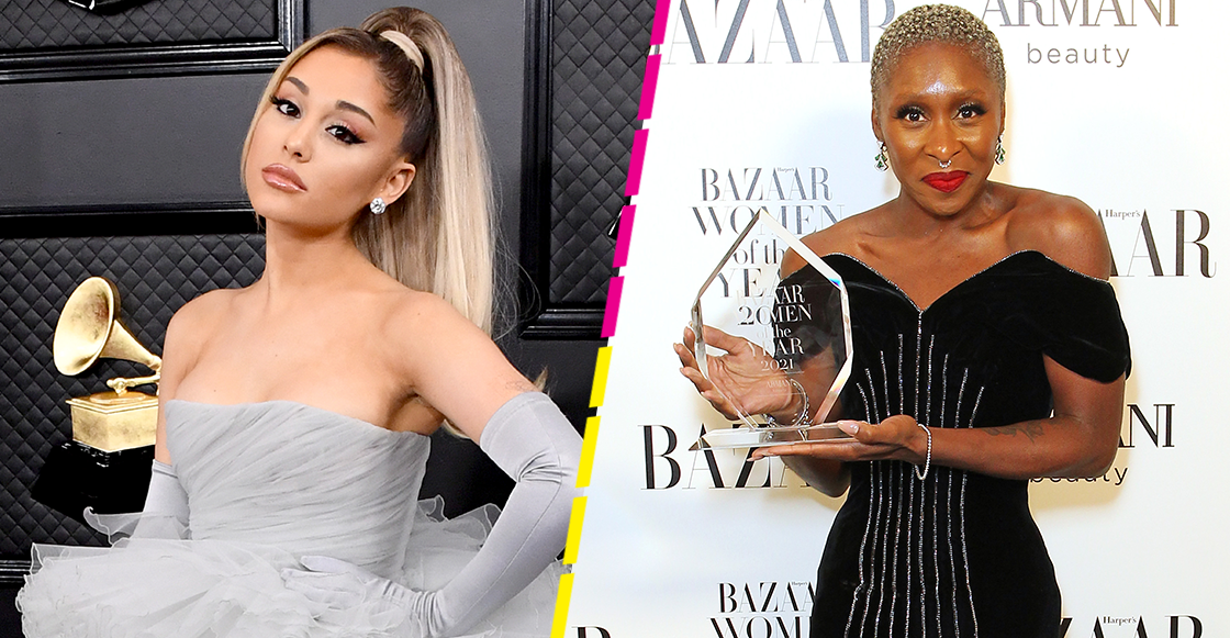 Ariana Grande and Cynthia Erivo star in the film Wicked.