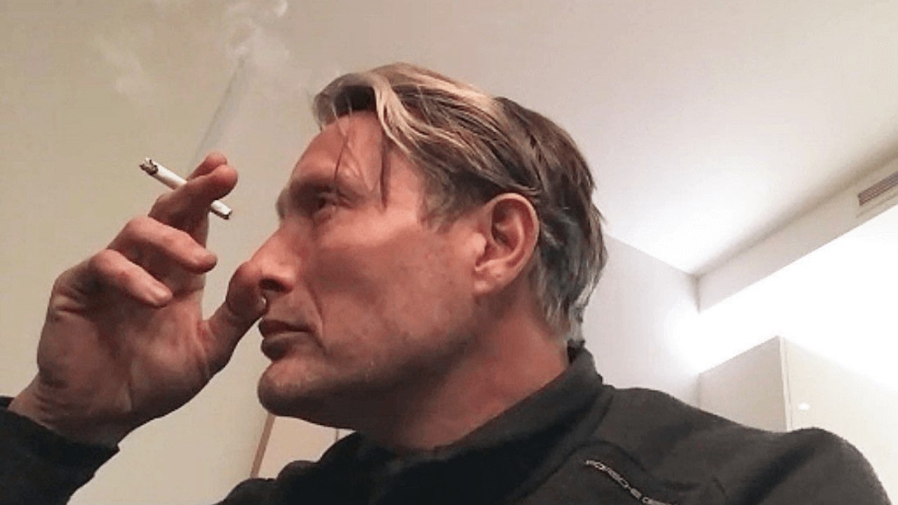 Mads Mikkelsen in the “Fuck this is cinema” meme.