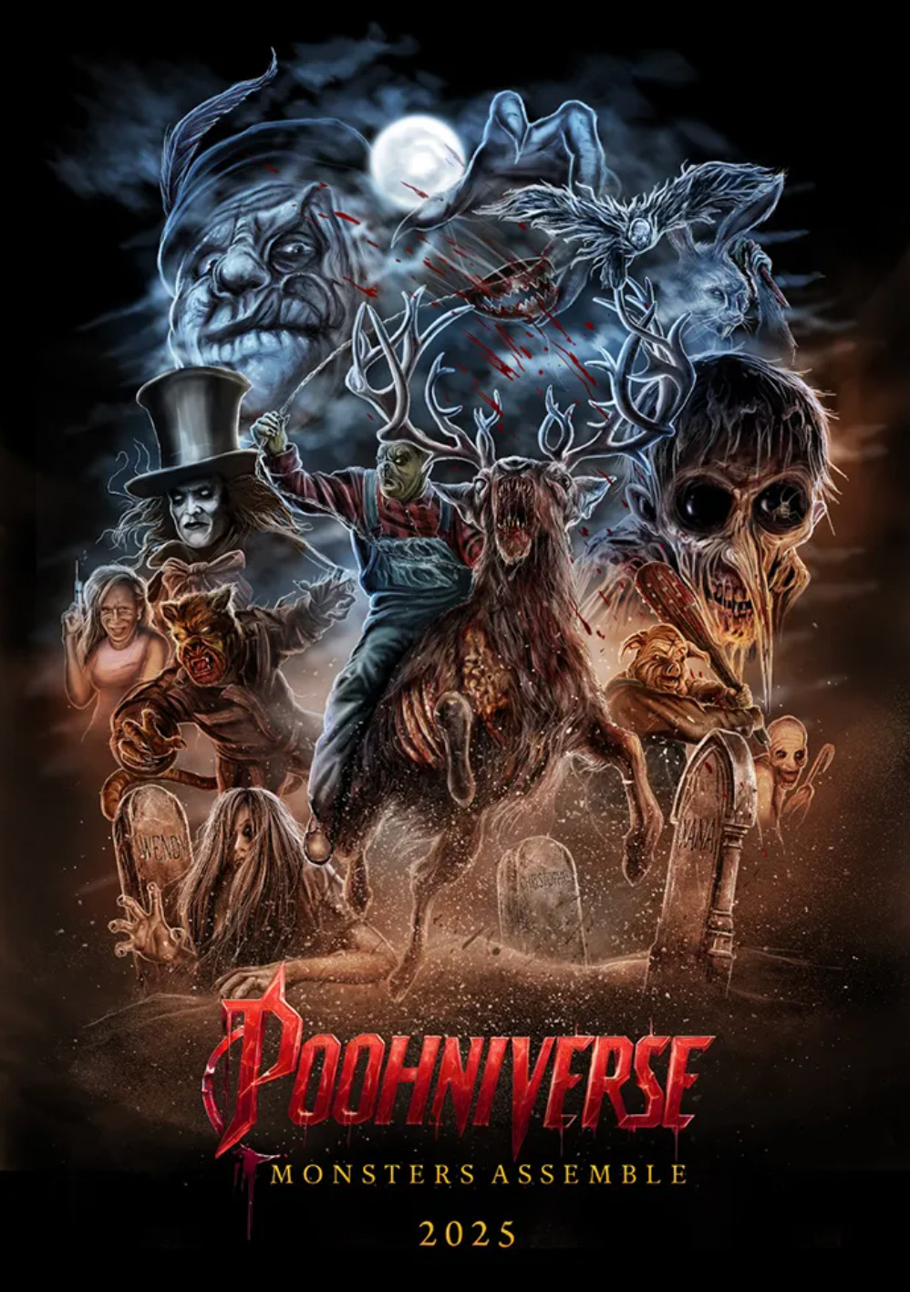 Cartaz oficial do 'Poohniverse'