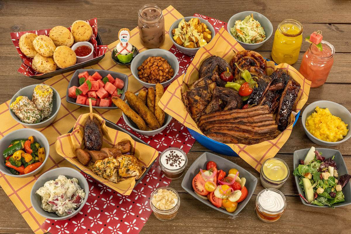 Full Menu for the Toy Story BBQ Rodeo