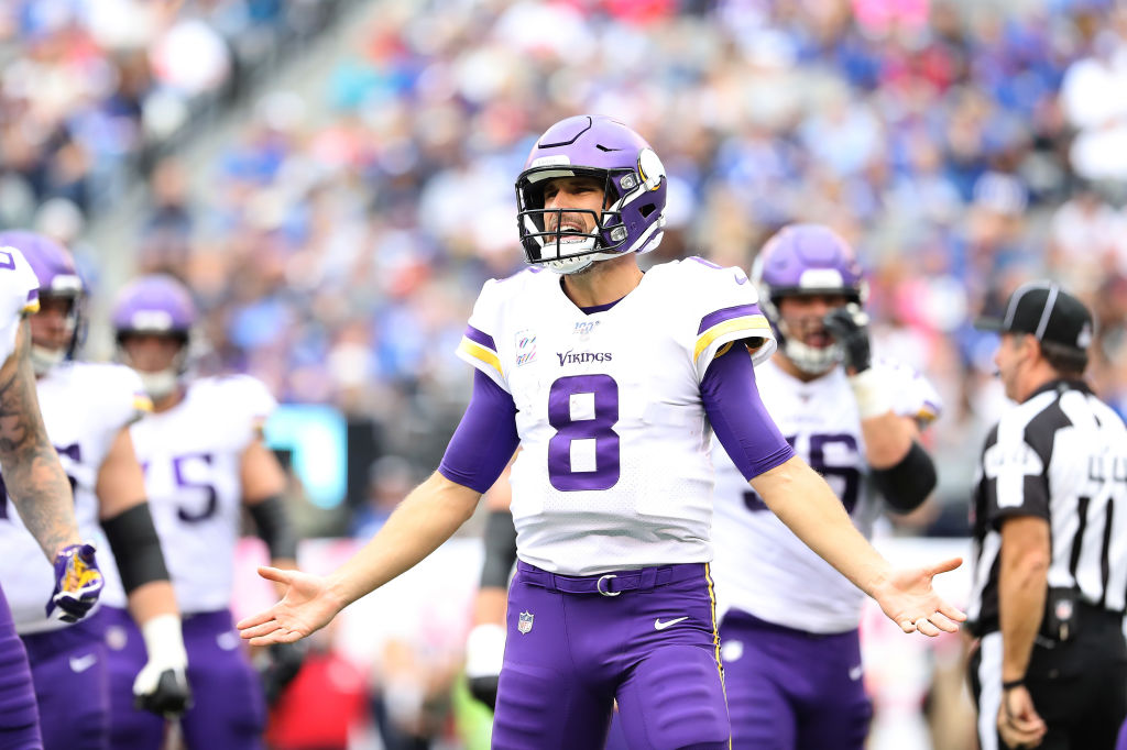 Kirk Cousins, could lose his place as QB in Vikings