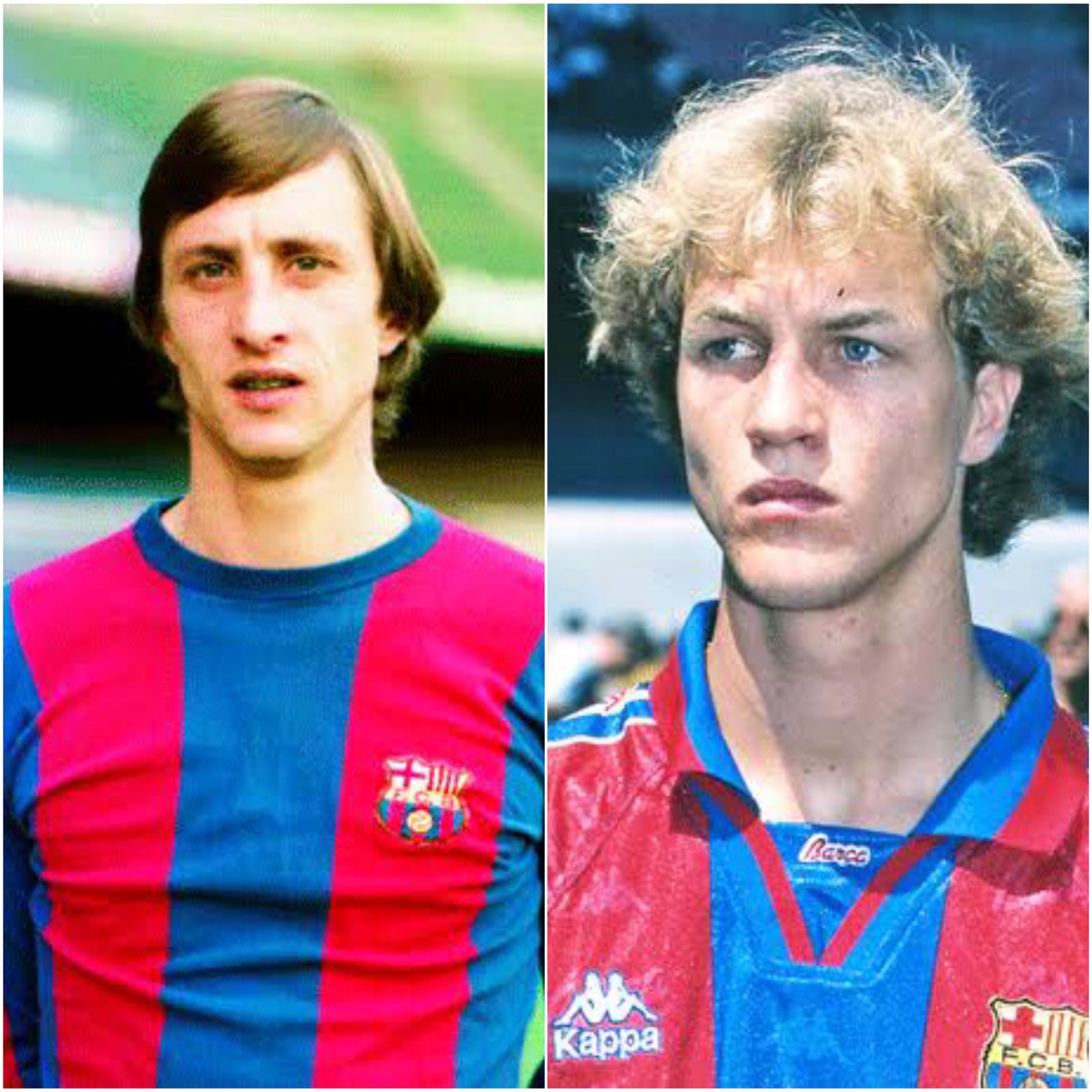 Johan y Jordi Cruyff en Barcelona