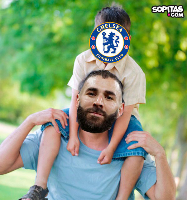 Benzema brings a son to Chelsea
