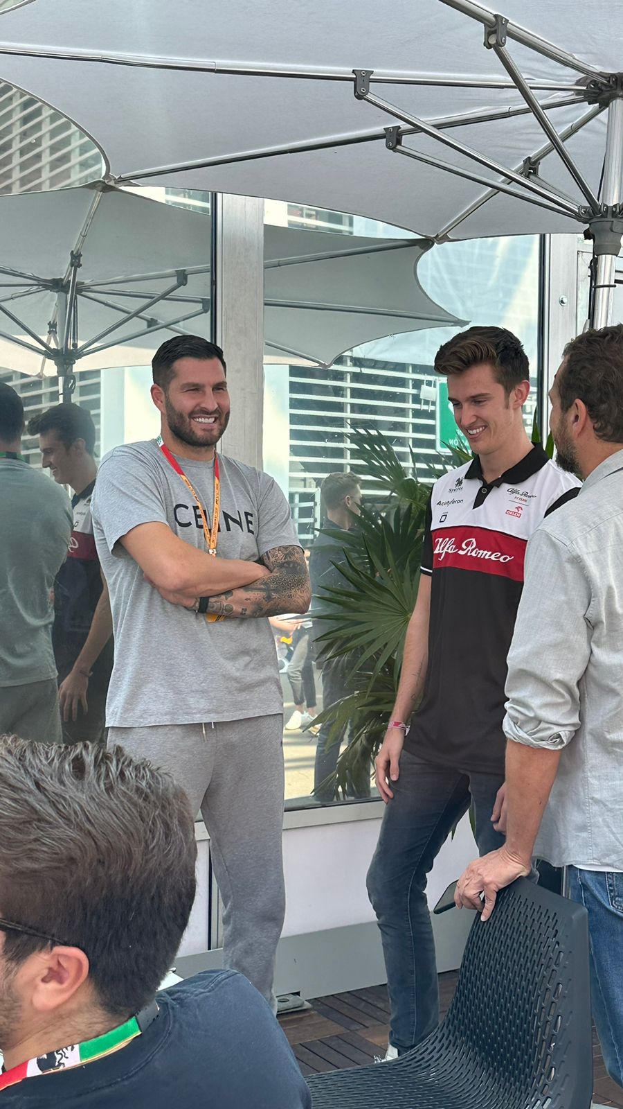 Gignac at the Mexican Grand Prix