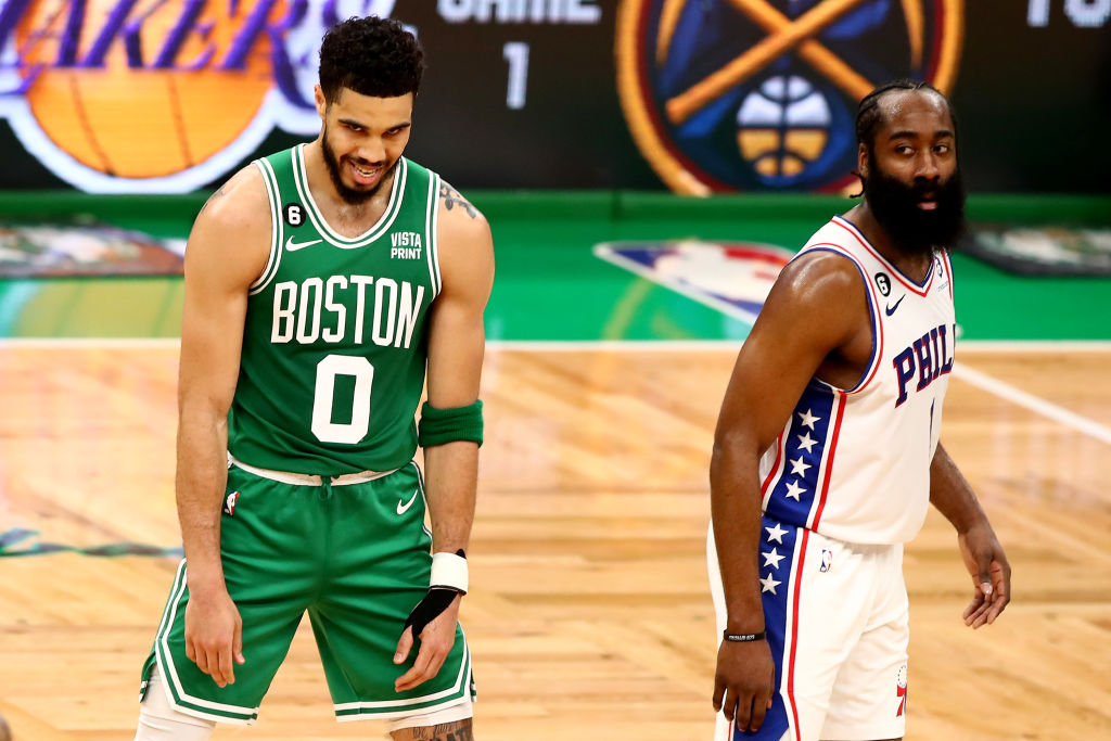 Boston left James Harden without a conference final