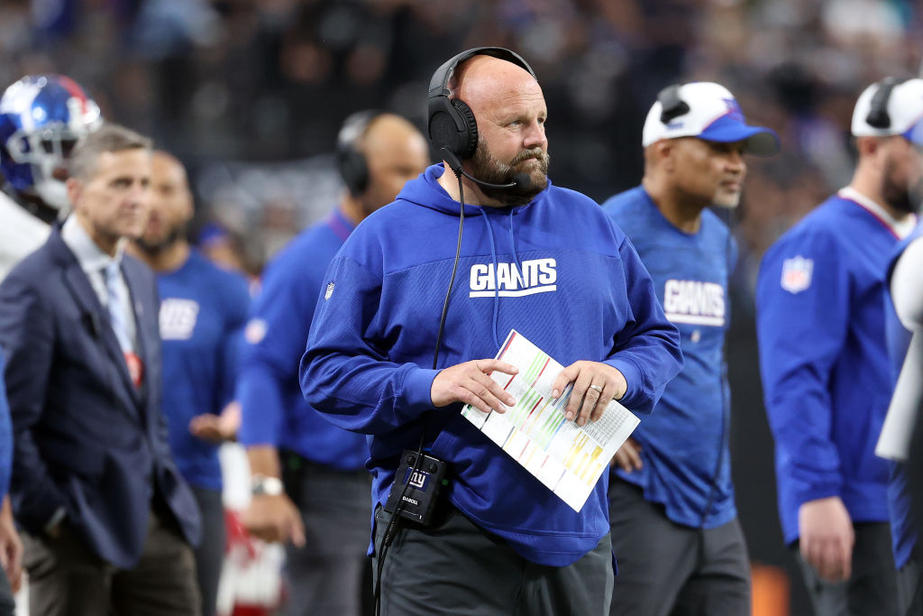 Brian Daboll, head coach of the Giants who do not give a