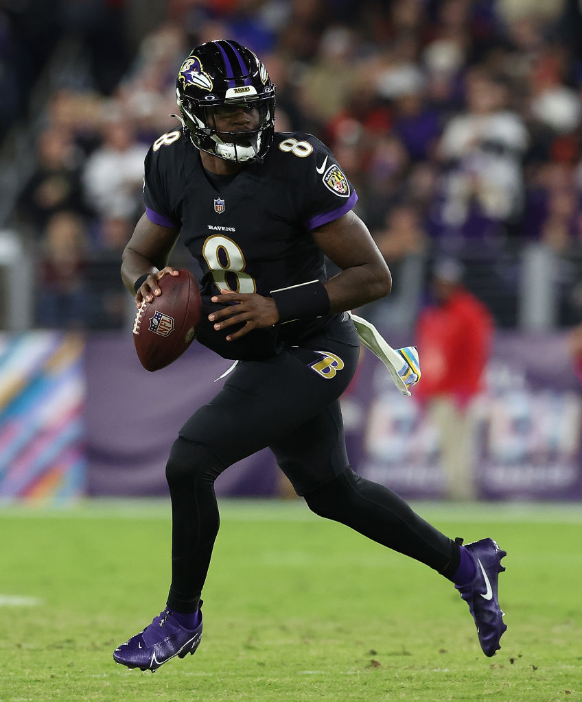 Lamar Jackson, Ravens QB in NFL week 6