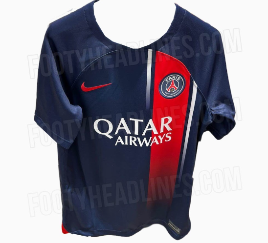 PSG would use a retro design for their jerseys