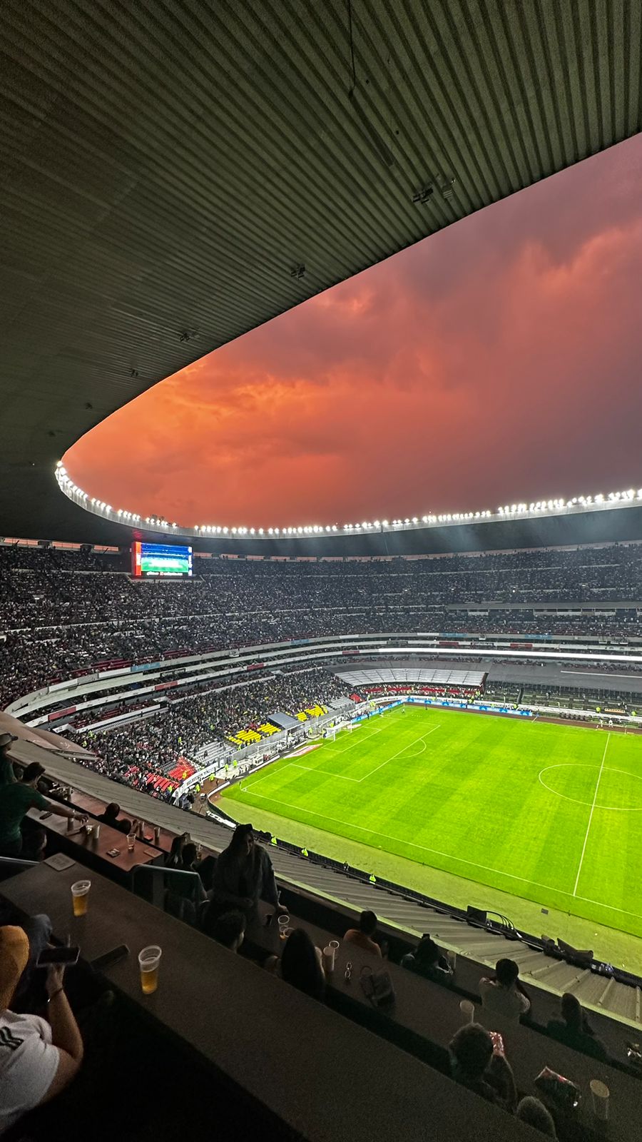 Azteca Stadium Mexico vs Jamaica