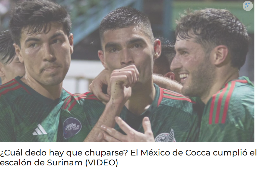 Reactions from the Mexican press