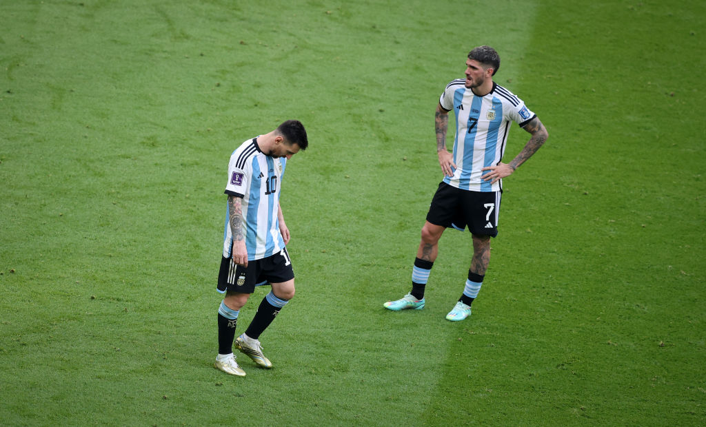 Failure of Argentina against Arabia in Qatar 2022