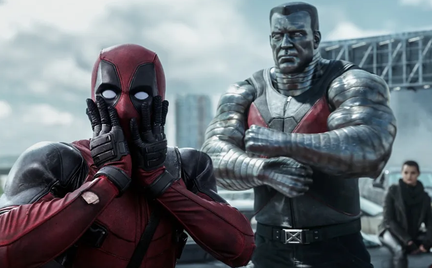 Deadpool surprised with Colossus in the antihero movie