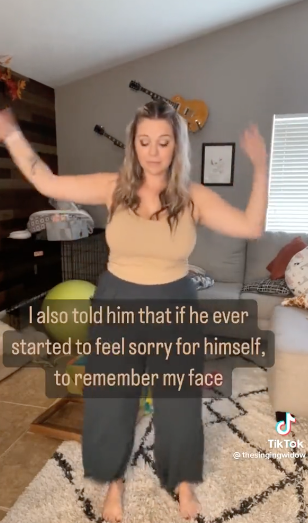 Tiktoker goes viral for dancing while recounting how her husband was killed