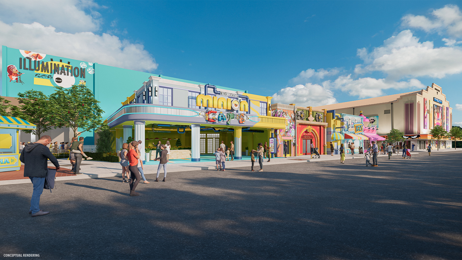 Universal is opening a Minions themed area in Orlando and it looks amazing! 