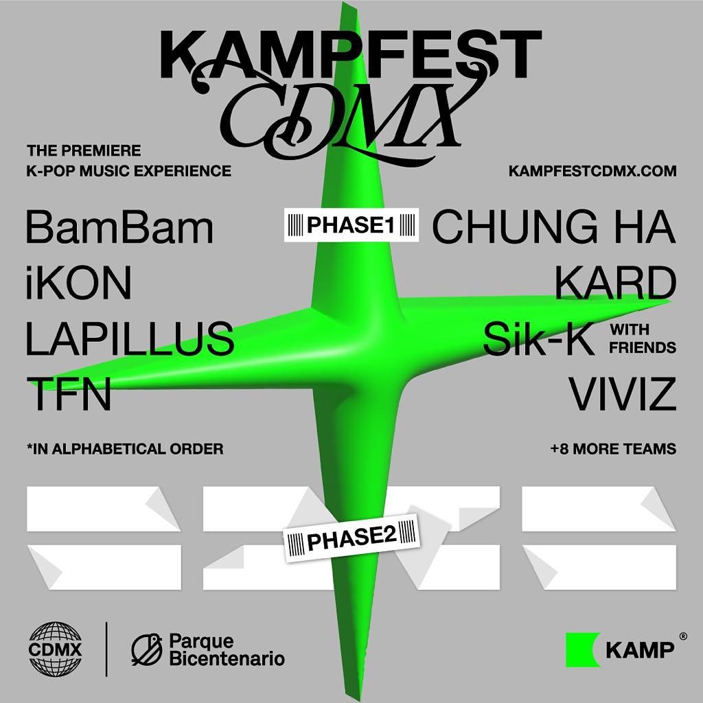 Kamp Fest CDMX 2023 line-up