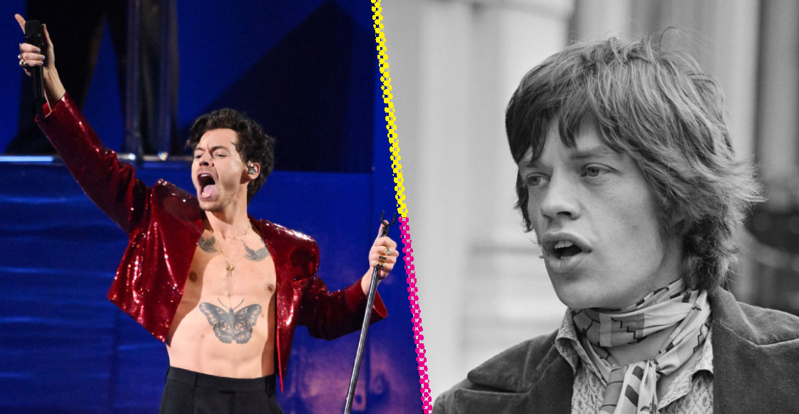 musicos actores famosos que se parecen mucho harry styles mick jagger