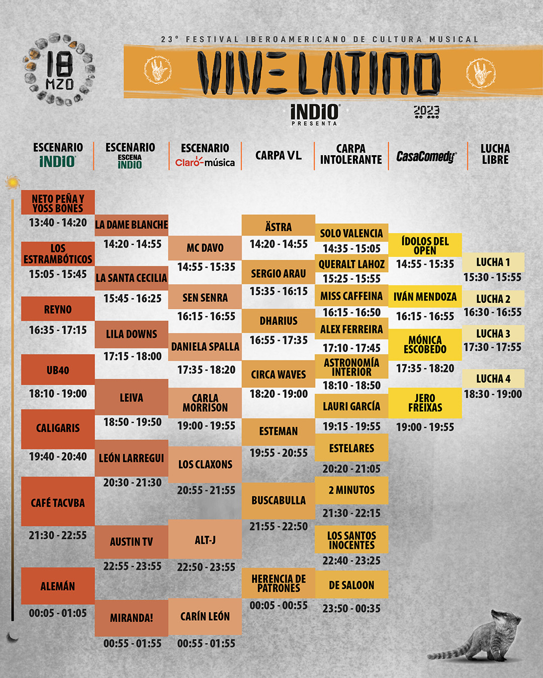 Routes, schedules, tips Everything you need to know for Vive Latino