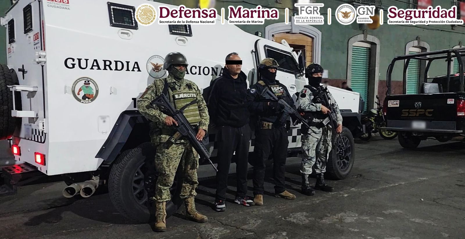 Detienen en CDMX a el ‘Lastra’, líder de reclutamiento de personas para el CJNG