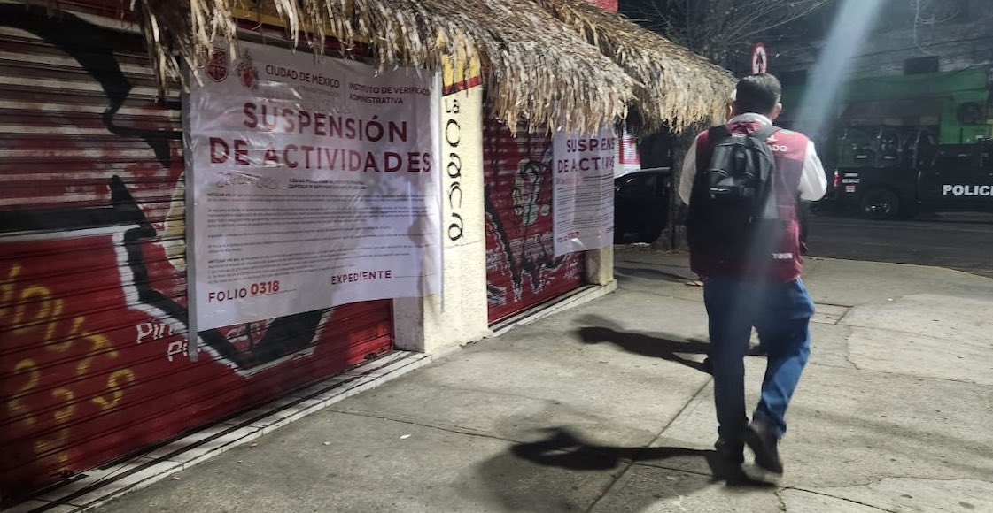 INVEA realiza cierre de diversos locales en la CDMX 