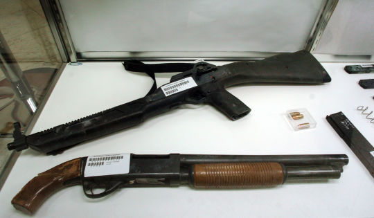 armas usadas en columbine