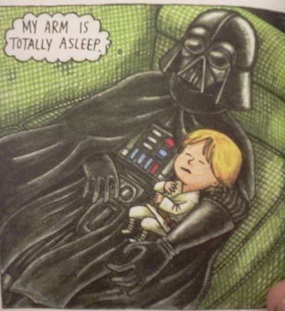 cobija para castigar África Libro: Darth Vader, un buen padre... - Sopitas.com