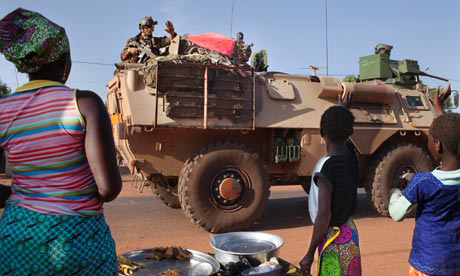 Mali French army vehicle