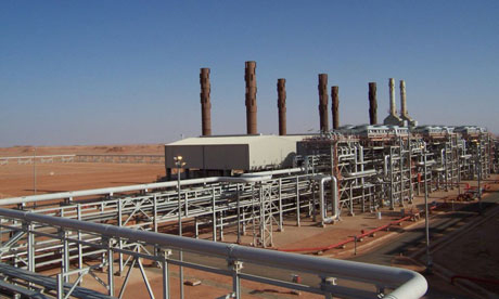 Amenas gas field Algeria