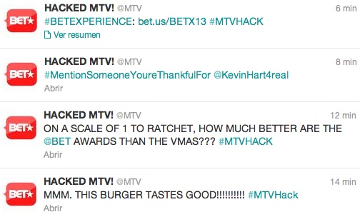 MTV hackeado