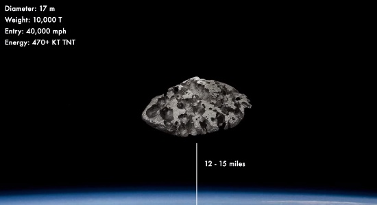 Meteorito Rusia NASA 03