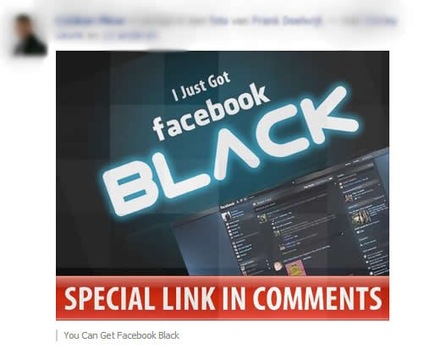 Facebook Black