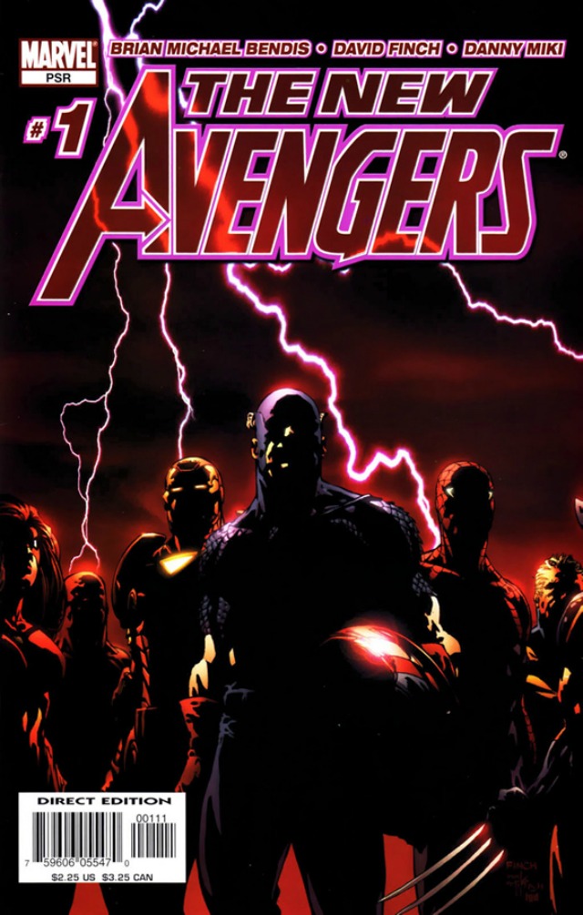 "New Avengers #1" de David Finch.