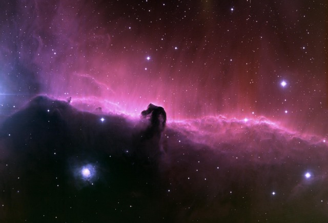 Vista original de la nebula cabeza de caballo.