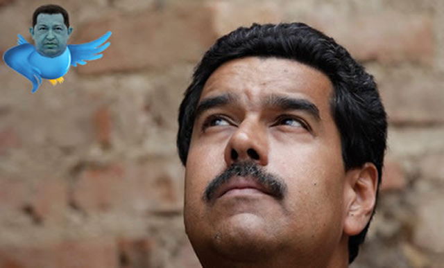 Maduro-Chavez-aparecio-en-forma-de-pajarito-y-me-bendijo
