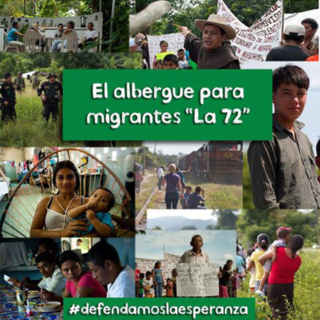 migrantes centroamericanos mexico figueroa la 72
