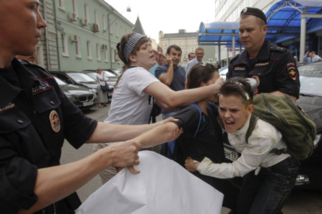represion protestas gays rusia