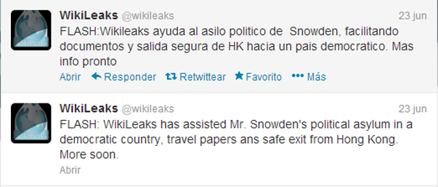 wikileaks snowden rusia hongkong asesoria juridica julian assange