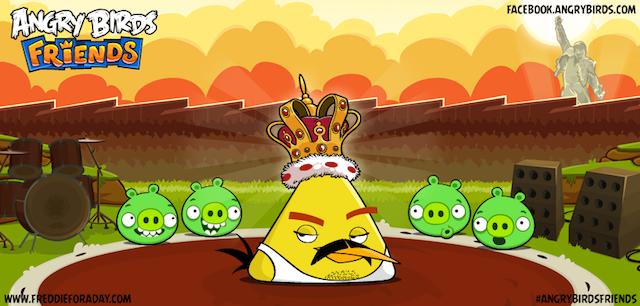 Queen.Freddie For A Day.Angry Birds.09-13