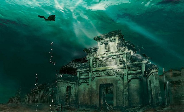  La ciudad bajo el agua de Sicheng, China