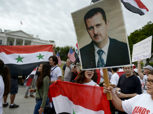 protestas intervencion siria