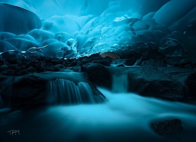 Cuevas de hielo Mendenhall de Juneau