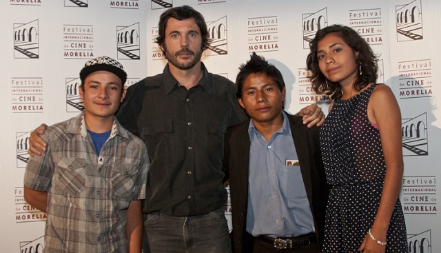 Brandon López. Diego Quemada-Díez, Rodolfo Domínguez,  Karen Martínez.