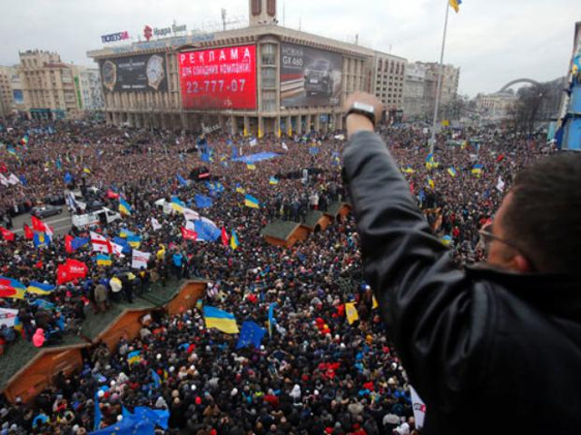 ucrania protestas miles