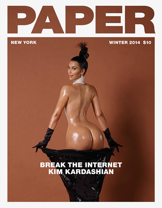kim kardashian paper